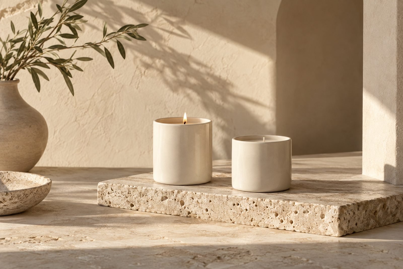 Pillar and taper candles