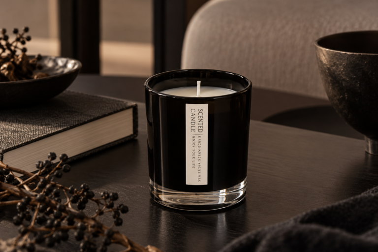 Soy Candle Gift Set with Essential Oils