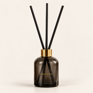 black glass container set