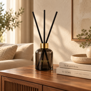 black glass container set - product view 2