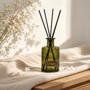 olive green reed diffuser - product view 2