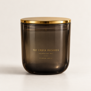 smoky black soy candle
