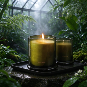 soy wax glass candle - view 2