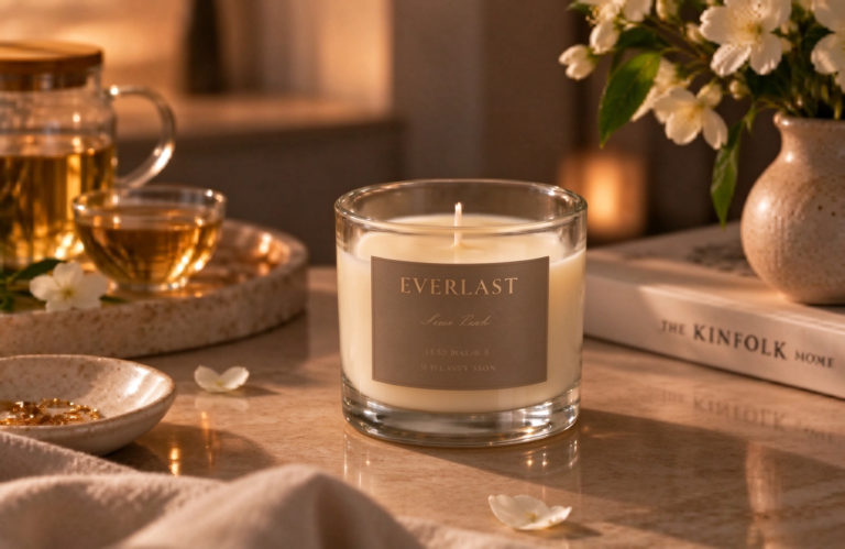 Thick Glass Soy Candle with 200g of Wax